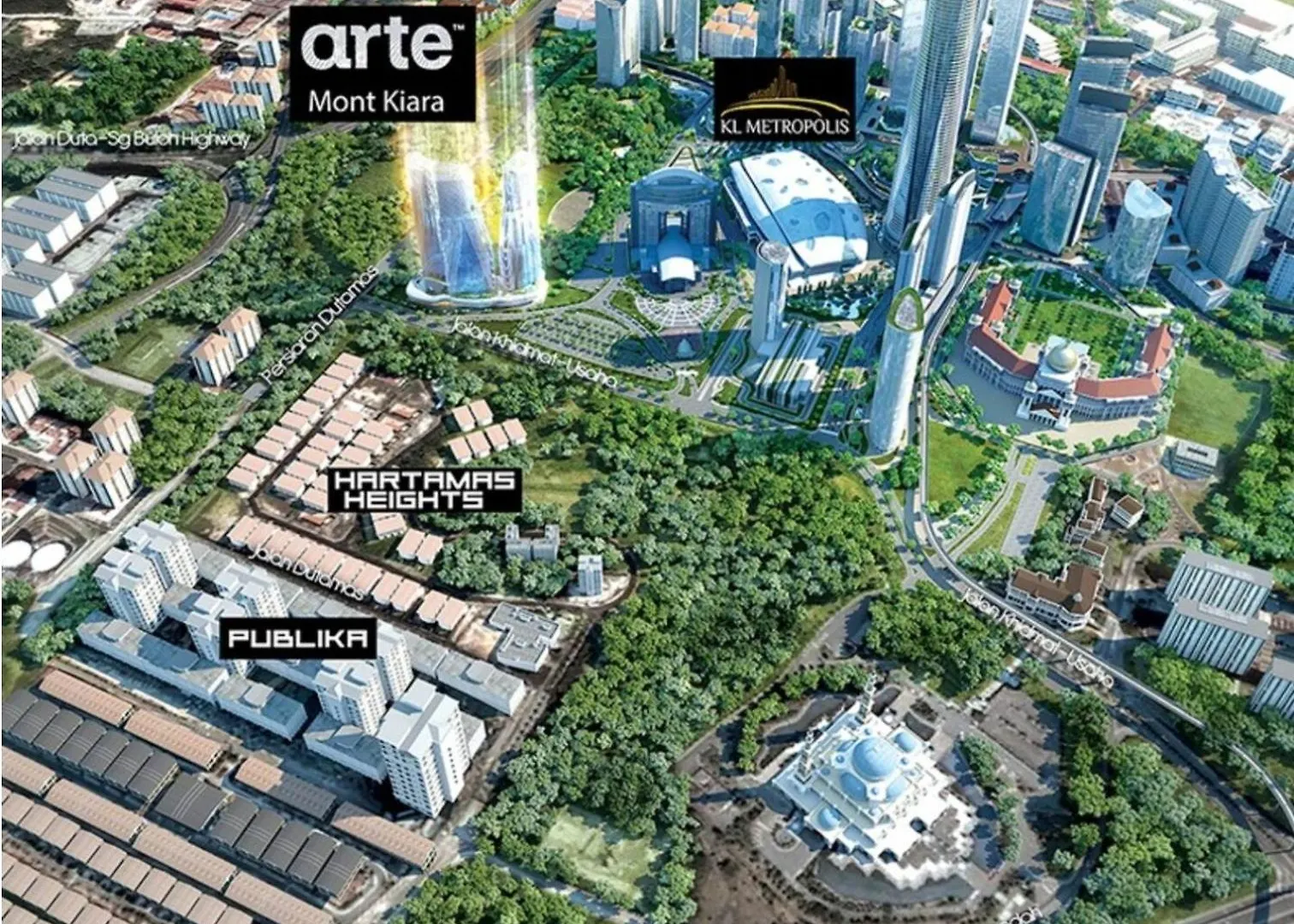 Arte Mont Kiara W 2 Bedroom Free Park Wi-Fi Kuala Lumpur Malaysia